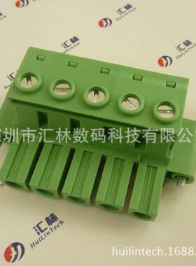 深圳汇林WF786-10.16mm大电流 57A 600V 插拔式端子