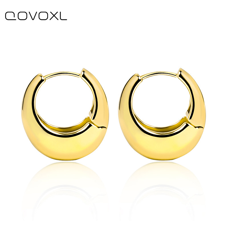 Qovoxl文咏珊同款法式轻奢耳钉