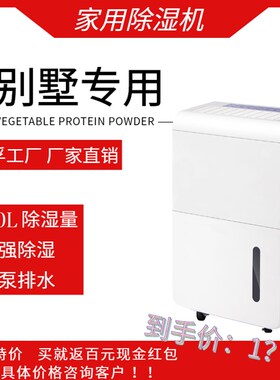 莱孚除湿机LF-870E家用别墅去湿机别墅除湿器地下室仓库抽湿机水