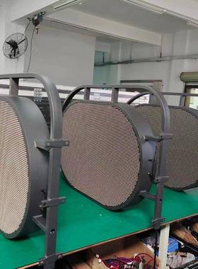 LD异形屏圆形软屏球形屏酒展厅酒E店KV魔方吧屏led显LJDT示屏异形