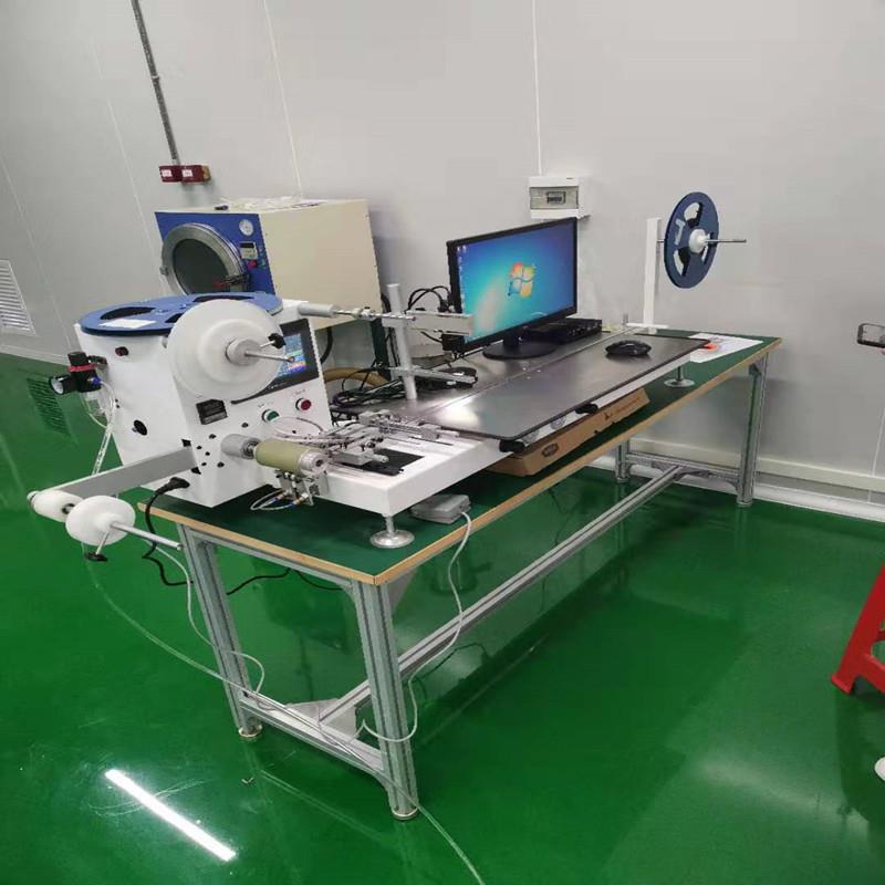 视觉检测编带机载C带包装机+CD视封觉检料测半自KZQ动带装机厂家