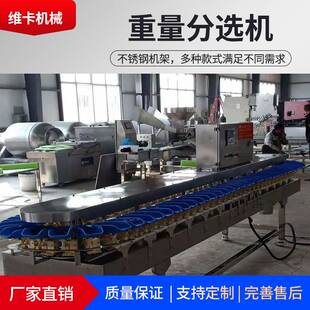 大型柠檬重量分选设备不锈钢翻盘重量分选机厂家直供重量分选机