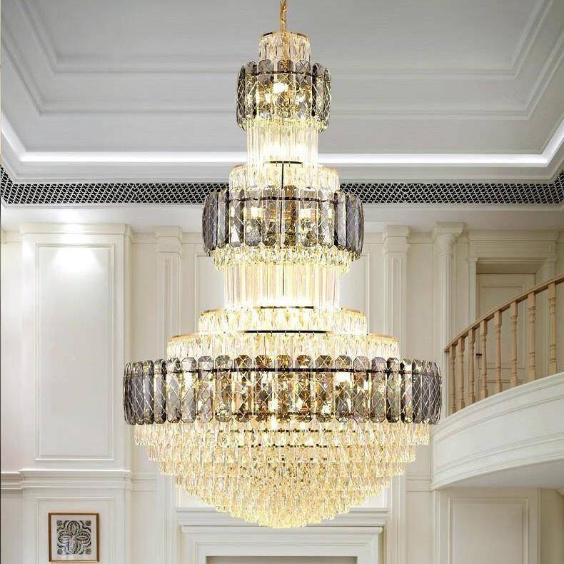 水晶10267灯酒灯店工程吊大楼吊灯别墅复式灯水晶具灯饰