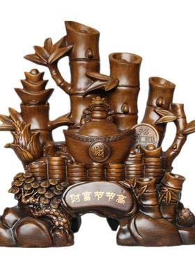 节节高815033竹客子脂工招艺品摆件家居电视柜办公树室摆设装饰品