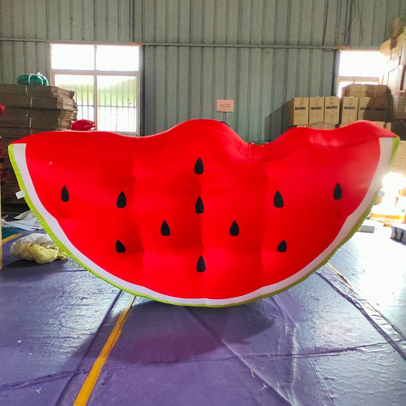西瓜性模型场营销活动户气外美陈夏商季西瓜氛围装饰布置创意个模
