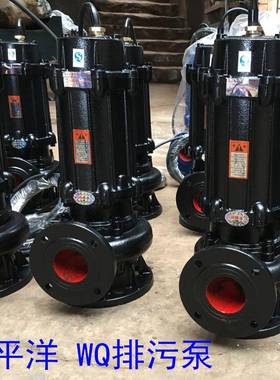 工大型排污水泵工程污泵政建筑CJT地市工程15kw排污处理潜水泵厂