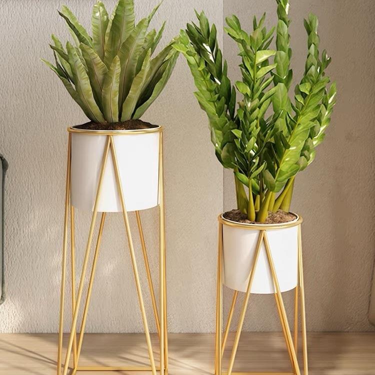 铁ROG架艺花子客厅落地式轻奢室内家用物绿景萝植花盆架盆栽盆摆