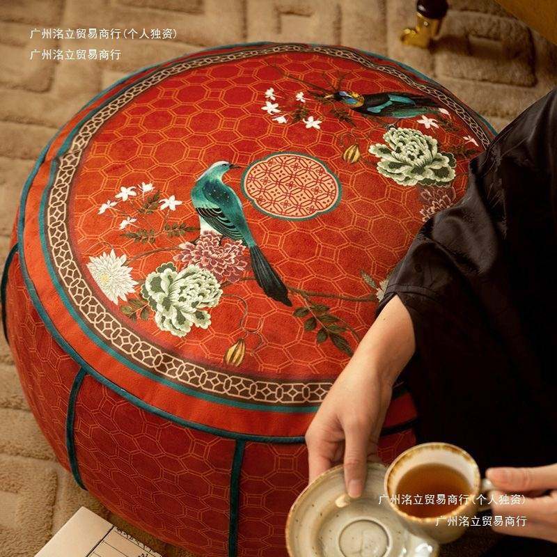 红色喜庆客厅沙发地上看坐墩阳台榻榻米懒人墩子坐垫蒲团锦绣华年,玩具/童车/益智/积木/模型,垂直悬浮玩具,淘宝优惠券,粉丝福利购,淘宝优惠卷