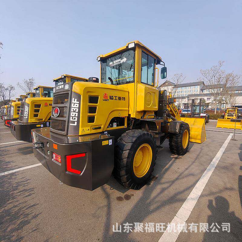 建轮筑工程柴油装载机殖变场加长臂抓草508机无级速式装养载机
