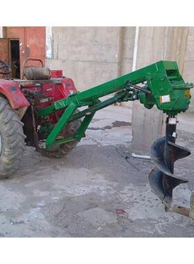 大加厚型后悬挂挖坑功机机式挖坑械机率大ADR直径拖拉机挖坑机