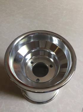 卡丁车配件轮毂4圈配太阳风前轮10122×后.50-5轮1钢1×7.10-5