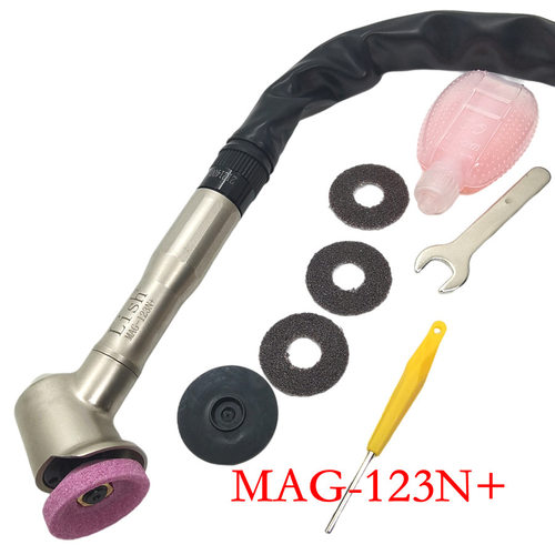 Lish气动弯头打磨机120度直角45度气动打磨机抛光研磨机MAG-123N+