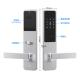 304不锈钢密码 锁公锁店好房管寓家智能酒刷卡门锁宾馆民HL5宿电子