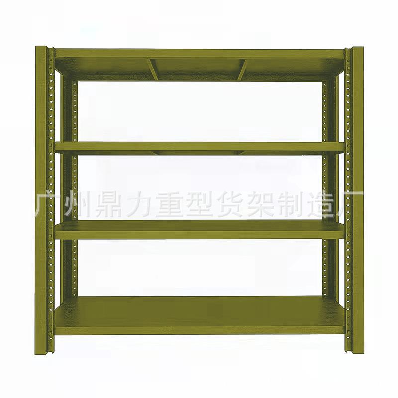 仓储无品牌/重型绿色多货架家用快架仓递超层市置物架展示库储物