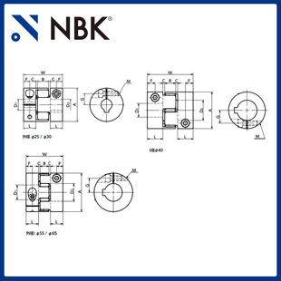 NBC529KMJ 25SKERD梅花联轴器橡胶弹性联S轴器爪型连轴器键槽