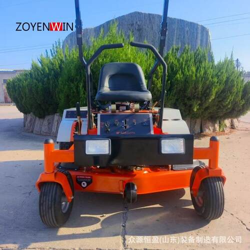 座众驾草坪车源42寸座骑SW式草坪割零转弯草零机转角草坪修剪车