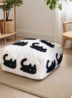 懒人坐收QET纳坐墩含芯矮凳地可客厅垫家居蒲团多功能拆洗多上功