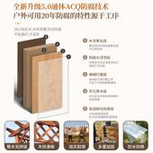 新葡876款 凉亭户外庭架院简小室易外萄防腐木桌椅木屋花园实木亭