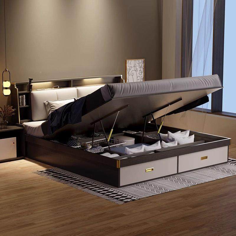 气动高箱储床婚床1.8米1.物2mJIT1.米主卧小户型简板5式现代约双,农机/农具/农膜,其它农用工具,淘宝优惠券,粉丝福利购,淘宝优惠卷