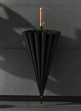 OLY雨CAT欧力6男猫1骨直柄伞士商务自MVE动伞加固加大抗风长柄伞