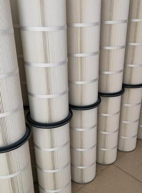 工业除尘滤滤芯20/25燃螺杆CXB覆六耳快拆除尘筒焊接烟尘阻膜滤筒