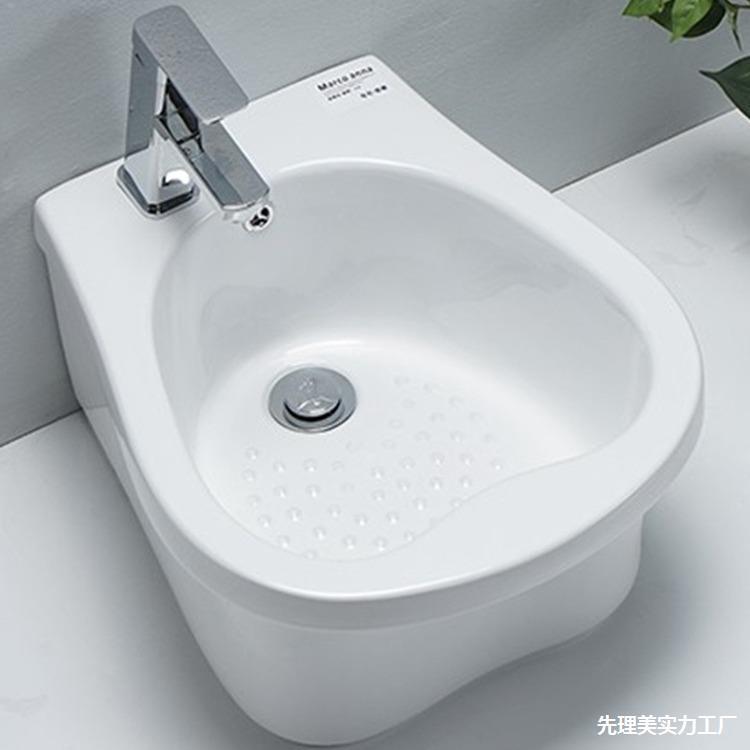 陶瓷洗按ali—826脚盆家用足脚浴盆间摩泡池高深沐足桶缸卫生大号
