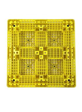 盘塑料栈板110011ZNV0网150格0托1111防潮板垫板田字型叉车塑料板