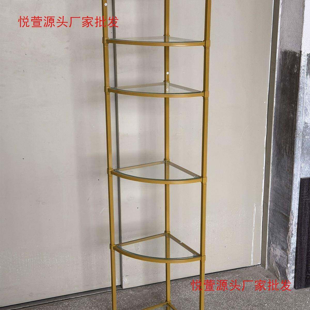 原单促销邮艺玻包铁璃三角拐角圆弧架厨默认项架房墙角转角置物架