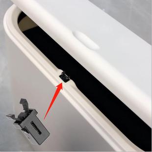 垃圾桶卡按压盖款wjKl4XsN10弹只包邮开关式配件MS弹簧自锁扣弹盖