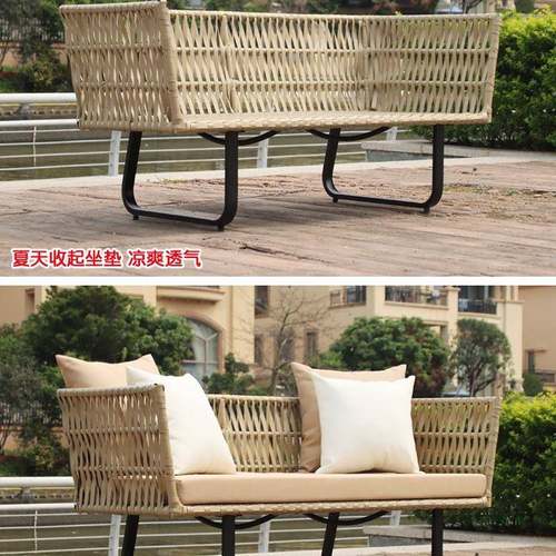 户外沙182发组合室外双酒人店庭休闲阳光房院阳台防民宿藤编沙水