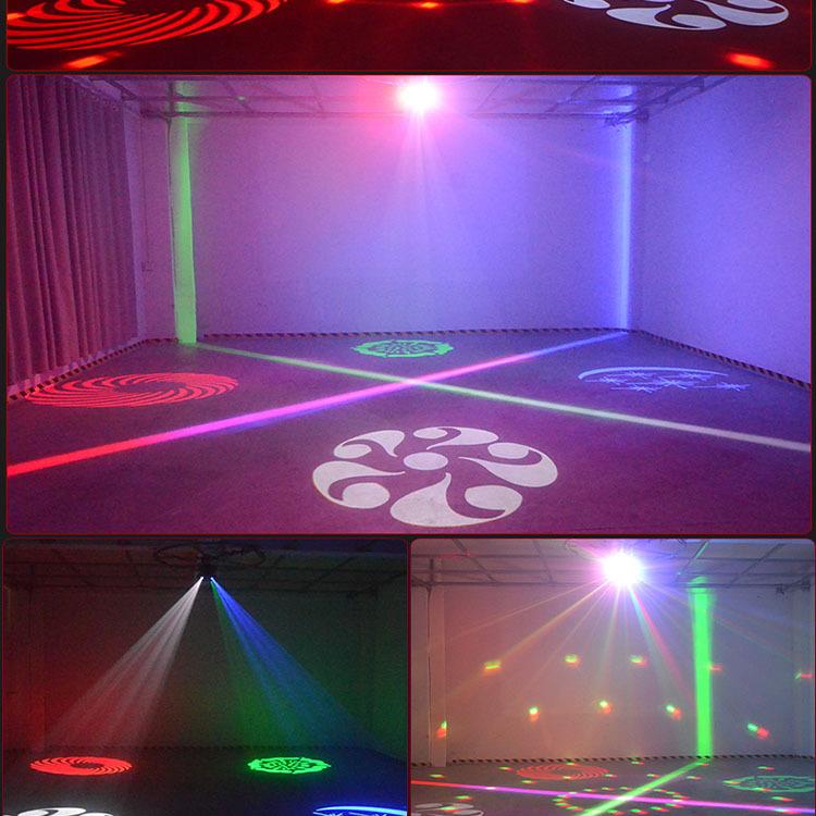 舞旋灯魔台球KTV闪灯MQX酒吧光摇滚灯歌舞厅爆闪蹦迪灯转跳舞七彩