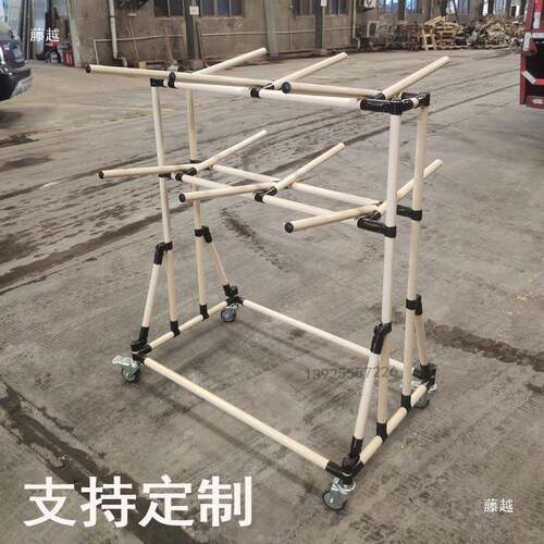 线束架叉子线架端线束料架线棒货架汽车架挂线复合管296交料架
