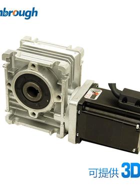 587蜗矩ZFJ轮减速比闭环步进电机电机力1.3Nm速5-0