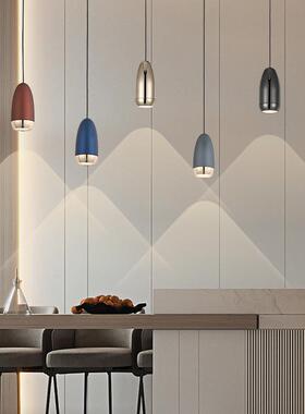 2新025款升降吊后WHJ现代极灯简无灯设主计氛围搭配卧室床头小吊