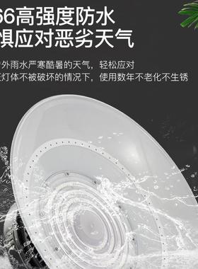 LE灯D防雨市工矿防水棚防尘工厂车间照VEL明灯仓库超天灯三防灯