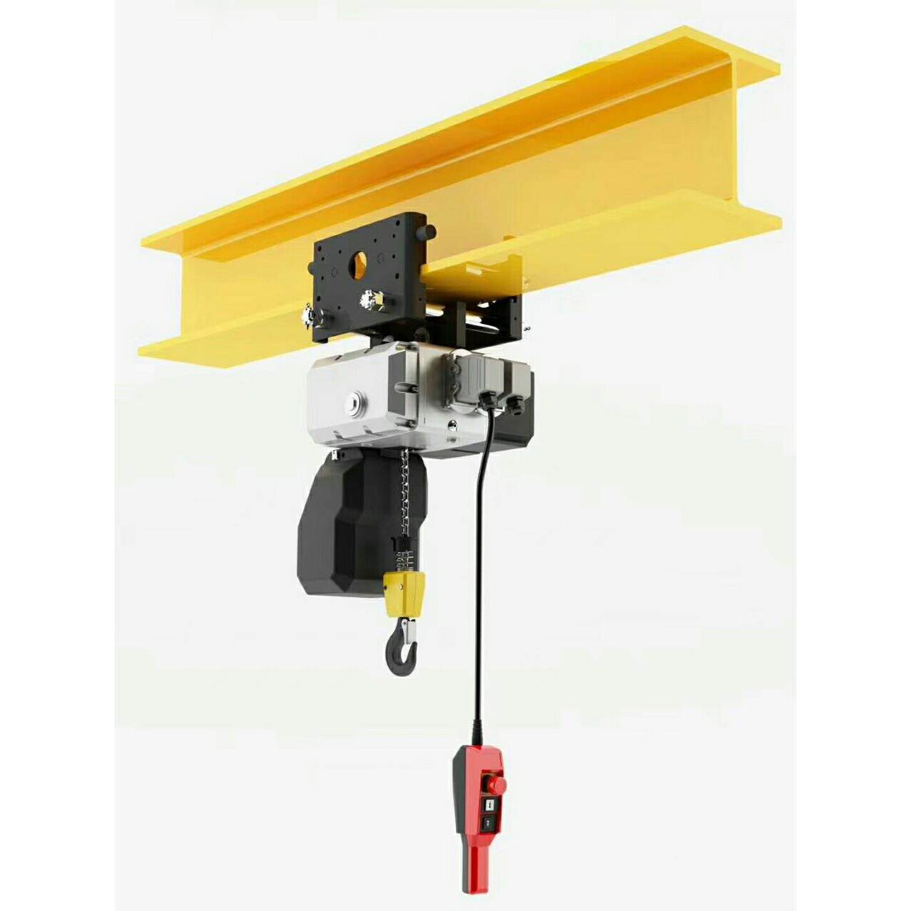 小HOW高环端链电动葫1芦吨6米含运行车控制手柄