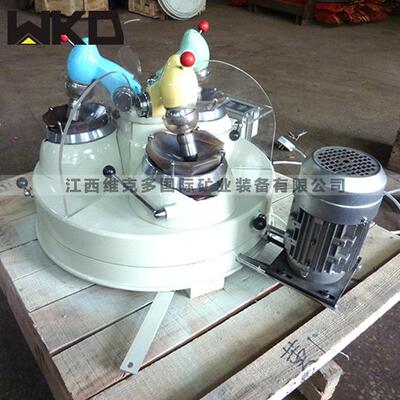 生产化验P样品细磨0218002机XM120*三头研磨机选矿3料石粉碎机