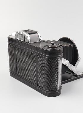 ERW老仿真式相机模品型铁艺复古怀旧收藏橱饰窗柜装品摆件拍摄影