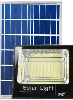 PK7J太阳能户外灯庭院照明灯家用室内外1000瓦农村防水灯感应新款