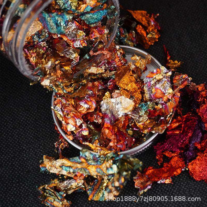 漆画金箔纸金箔铜铝箔艺术绘画贴金碎金箔艺术烧箔