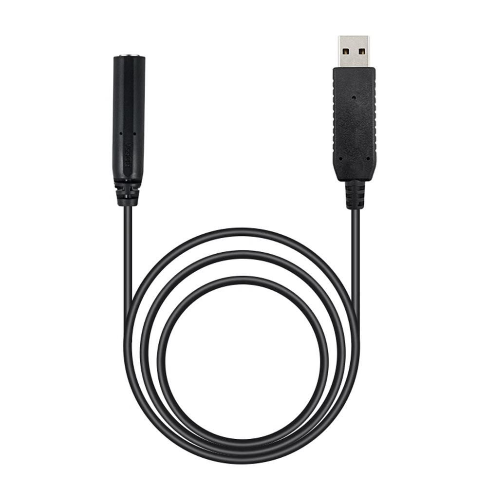 阿鼎科技USB6.5音频母头自定义键盘任意键适用脚踏开关音频接口