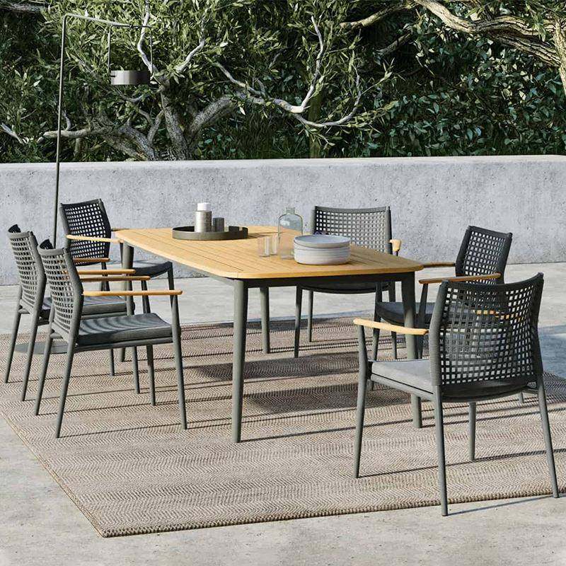 户外藤编桌椅室外庭院防水防晒休闲家具别墅花园阳台柚木桌椅组合,节庆用品/礼品,新娘配件,淘宝优惠券,粉丝福利购,淘宝优惠卷