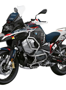 GS TROPHY拉力赛23款版画r1250/1200ADV整车涂装贴膜油箱保护改装