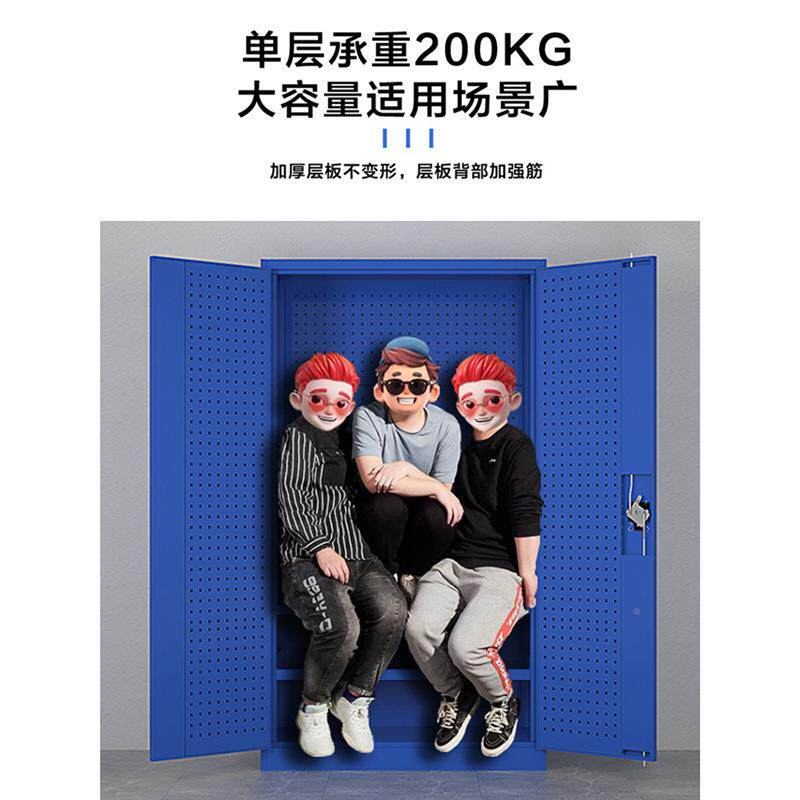 重HT-854五型金具工柜加厚多功能车间柜工具车收纳工厂修车子工业