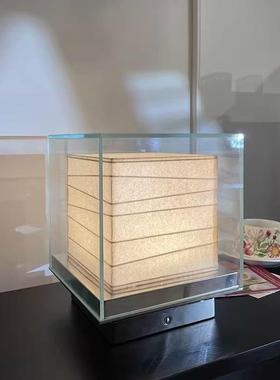 15515设师日式简客款厅卧室床头壁灯极酒店民宿书计房创意氛围玻