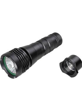 跨境热XML2迷SMR-121强专业光潜水手电筒户外你LED三档带电量指示