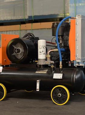 开山空打压机柴油移动螺杆机LG孔C配Y5/10破桩凿KAISHAN岩机套破