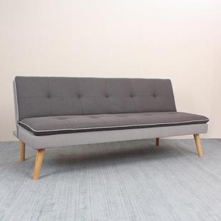 多发功能折双叠沙床两用小户型客厅简约沙式 发人折叠床布艺沙A7S0