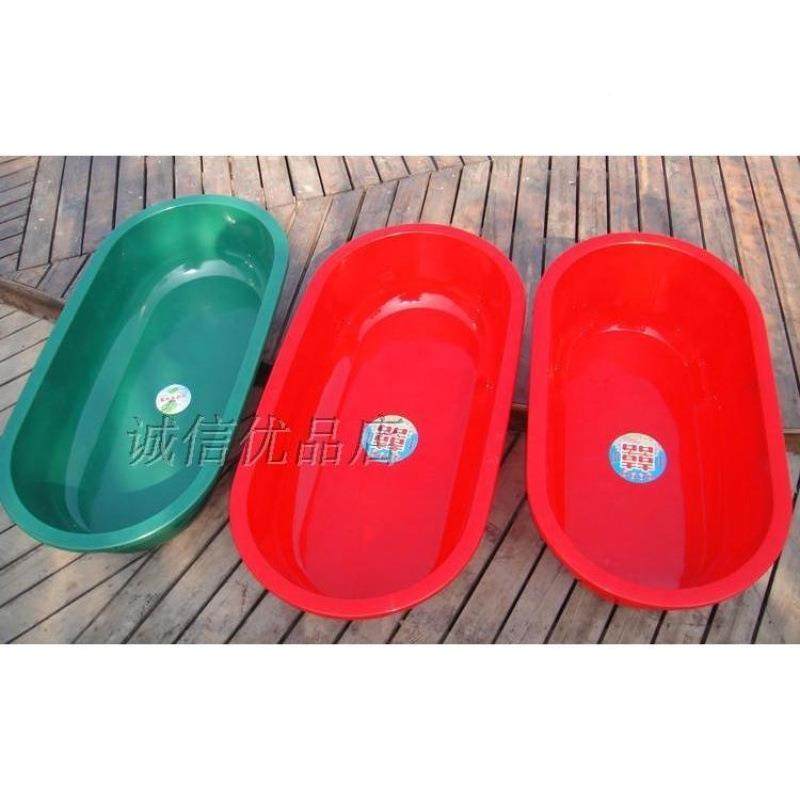 加厚成人儿童浴盆大号洗澡塑料泡澡长盆方盆宝婴宝儿1特沐浴盆