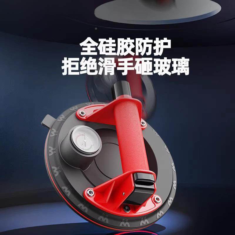 真6670加空厚贴砖玻动璃吸瓷盘气泵固定器电吸提器五金安装